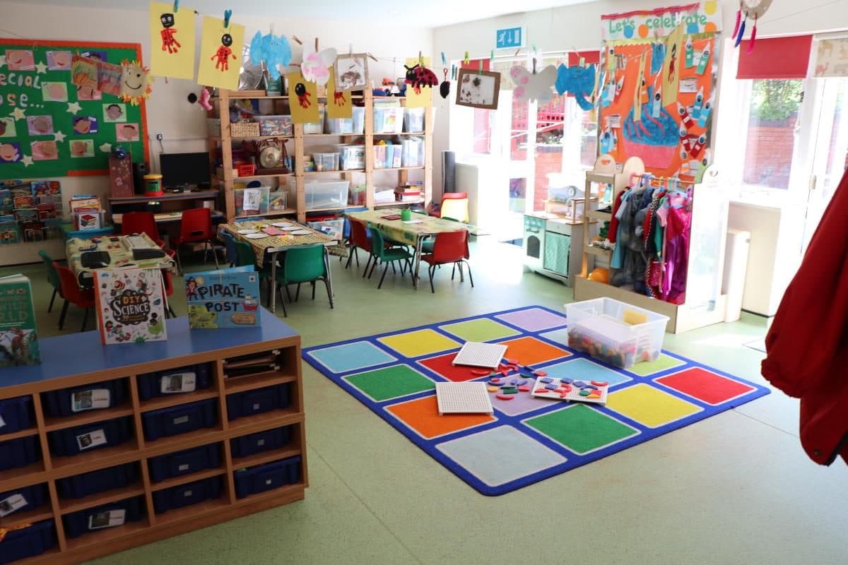 Pre-School room at The House That Jack Built Nursery in Flackwell Heath